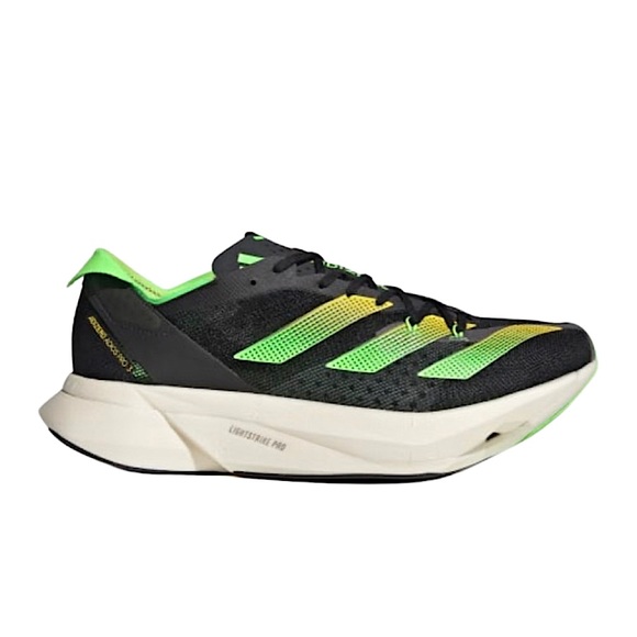 adidas Other - Adidas Adizero Adios Pro 3 Running Shoes Black / Beam Yellow / Solar Green